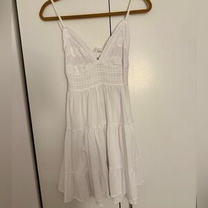 Blanco by Nature White Short Sundress